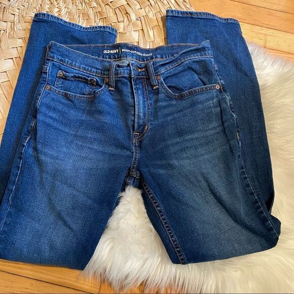 Old Navy Jeans boot cut mid rise medium dark - Picture 3 of 4